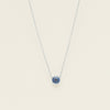 18ct White Gold .96ct Sapphire Natalia Pendant - Necklace - Walker & Hall