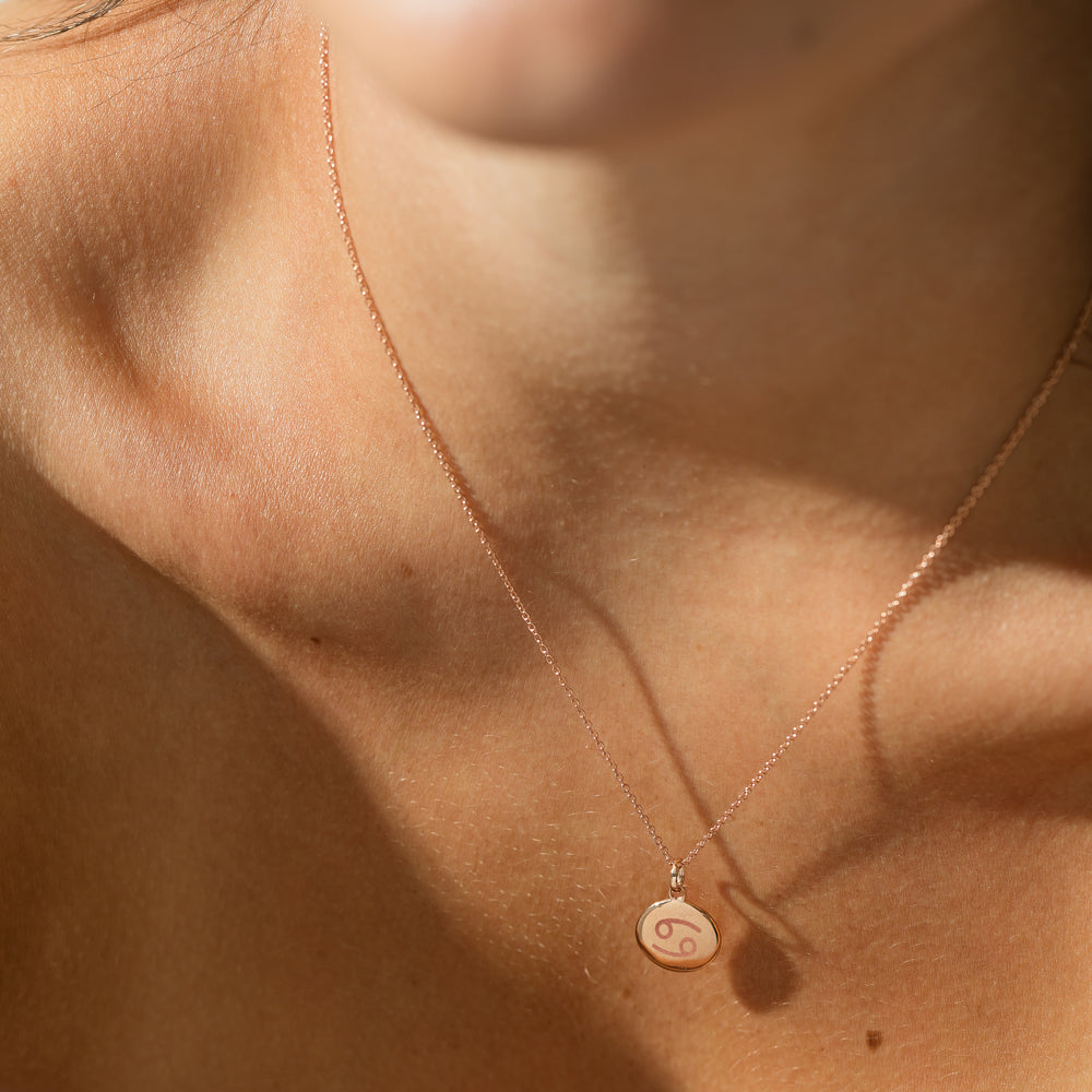 9ct Rose Gold Moon and Star Necklace | Silvermoon