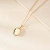 9ct Yellow Gold Oval Locket Necklace - Necklace - Walker & Hall