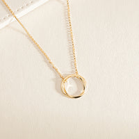 9ct Yellow Gold Mini Entwined Necklace