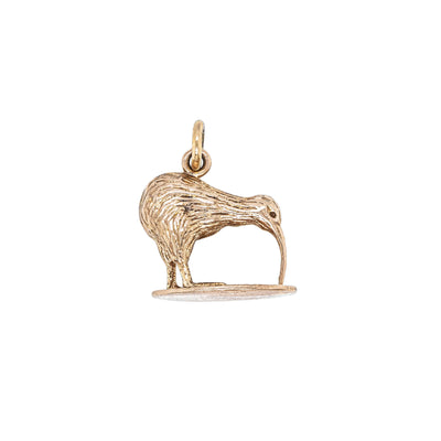 Deja Vu 9ct Rose Gold Kiwi Charm - Necklace - Walker & Hall