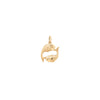 Deja Vu 9ct Yellow Gold Pisces Charm-Charm-Walker & Hall