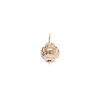 Deja Vu 9ct Rose Gold Chinese Lantern Charm-Charm-Walker & Hall