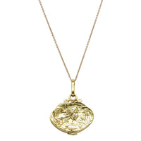 Vintage 18ct Yellow Gold Louis Diolot Belle Epoque Locket - Necklace - Walker & Hall