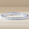 Platinum 16.74ct GIA Diamond Asra Bracelet - Bracelet - Walker & Hall