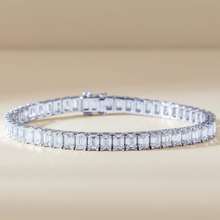 Platinum 16.74ct GIA Diamond Asra Bracelet - Bracelet - Walker & Hall