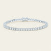 18ct White Gold 3.59ct Diamond Jubilee Bracelet - Bracelet - Walker & Hall