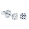 18ct White Gold 1.00ct Diamond Blossom Stud Earrings - Earrings - Walker & Hall