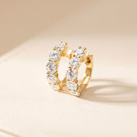 Natural Diamond Panorama Earrings