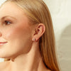 Deja Vu 18ct White Gold .18ct Diamond Earrings - Earrings - Walker & Hall
