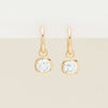 18ct Yellow Gold 1.41ct Diamond Natalia Hoop Earrings - Earrings - Walker & Hall