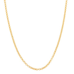 9ct Yellow Gold Belcher Chain - Necklace - Walker & Hall