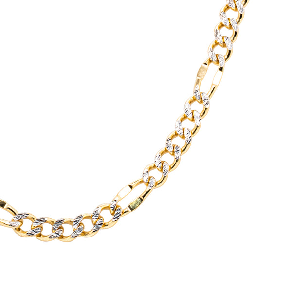 9ct Yellow Gold Figaro Link Chain - Necklace - Walker & Hall