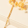 9ct Yellow Gold Anchor Link Figaro Necklace - Necklace - Walker & Hall