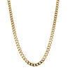 Deja Vu 9ct Yellow Gold Flat Curb Chain - Necklace - Walker & Hall