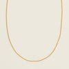 Deja Vu 9ct Yellow Gold Cable Link Necklace 69cm - Necklace - Walker & Hall