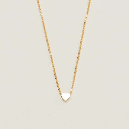 9ct Yellow Gold Noted Letter Necklace (Pendant + Chain) - Necklace - Walker & Hall