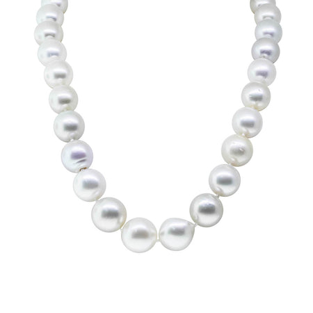 9ct Yellow Gold South Sea Pearl Strand-Necklace-Walker & Hall