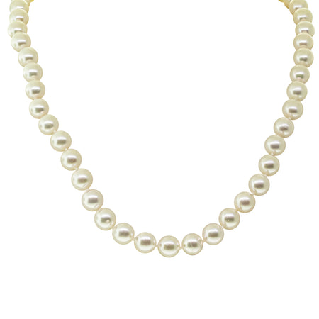 9ct Yellow Gold Akoya Pearl Strand-Necklace-Walker & Hall
