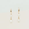 9ct Yellow Gold Freshwater Pearl Rosie Earrings - Earrings - Walker & Hall