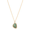 18ct Yellow Gold 2.15ct Opal & Diamond Isla Pendant - Necklace - Walker & Hall