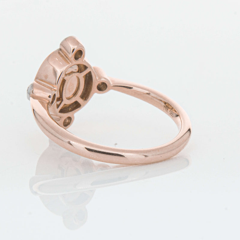 Deja Vu 14ct Rose Gold Opal & Diamond Ring - Ring - Walker & Hall