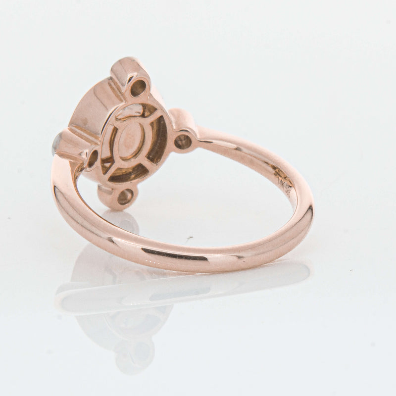 Deja Vu 14ct Rose Gold Opal & Diamond Ring - Ring - Walker & Hall