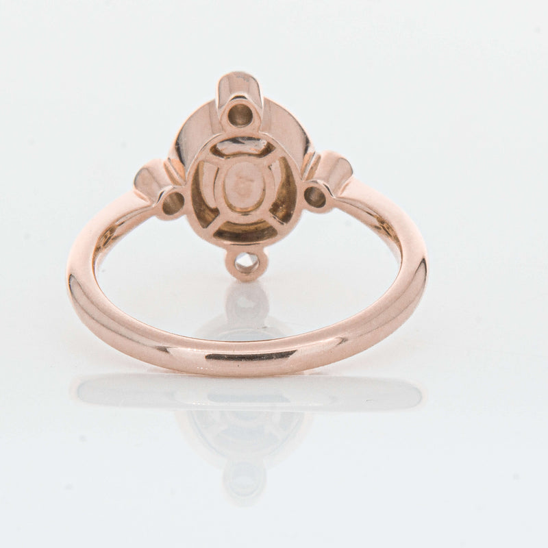 Deja Vu 14ct Rose Gold Opal & Diamond Ring - Ring - Walker & Hall