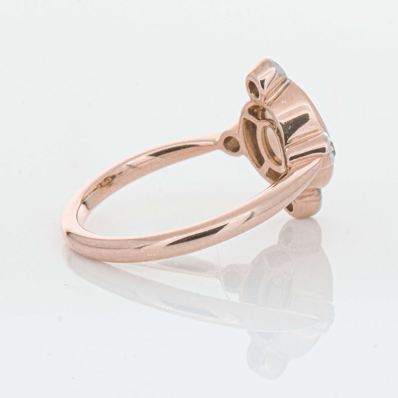 Deja Vu 14ct Rose Gold Opal & Diamond Ring - Ring - Walker & Hall