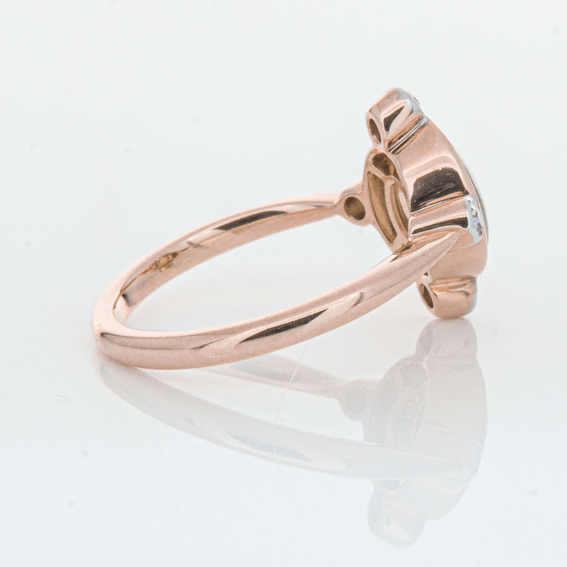 Deja Vu 14ct Rose Gold Opal & Diamond Ring - Ring - Walker & Hall