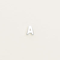 Sterling Silver Noted Letter - Necklace - Walker & Hall