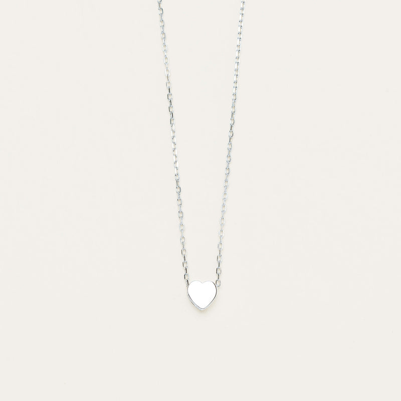 Sterling Silver Noted Letter Necklace (Pendant + Chain) - Necklace - Walker & Hall