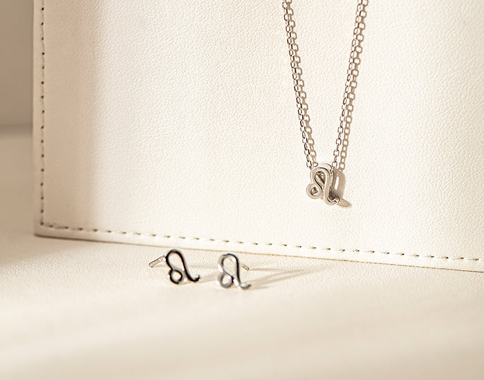 Sideways Letter A Initial Necklace | Alexandra Marks Jewelry