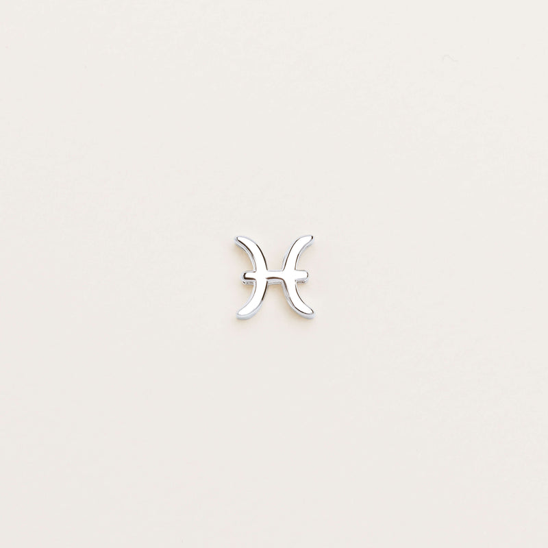 Sterling Silver Noted Zodiac - Necklace - Walker & Hall