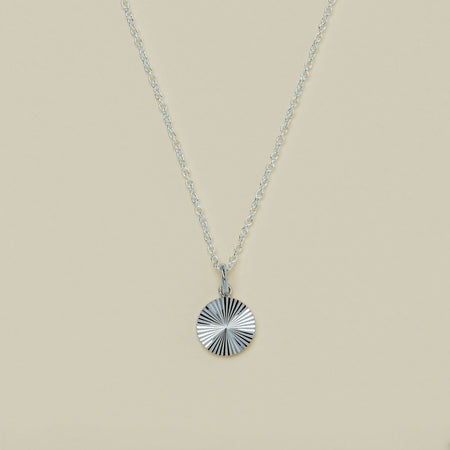 Sterling Silver Mini Reflections Pendant - Necklace - Walker & Hall