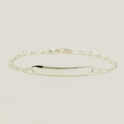 Sterling Silver Child's ID Bracelet - Bracelet - Walker & Hall