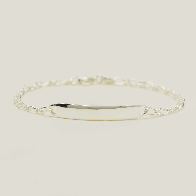 Sterling Silver Child's ID Bracelet - Bracelet - Walker & Hall