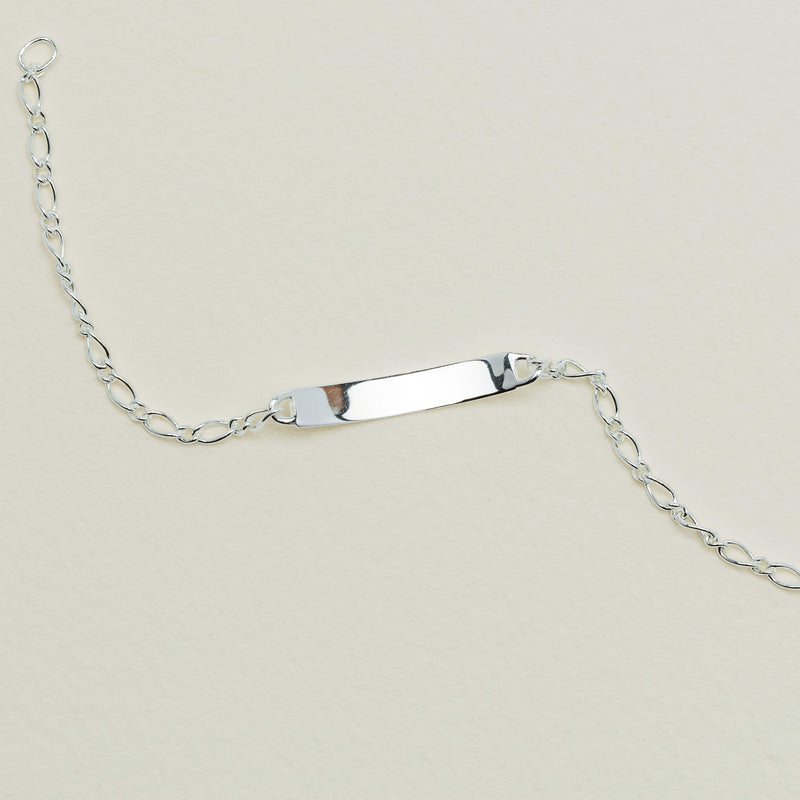 Sterling Silver Child's ID Bracelet - Bracelet - Walker & Hall