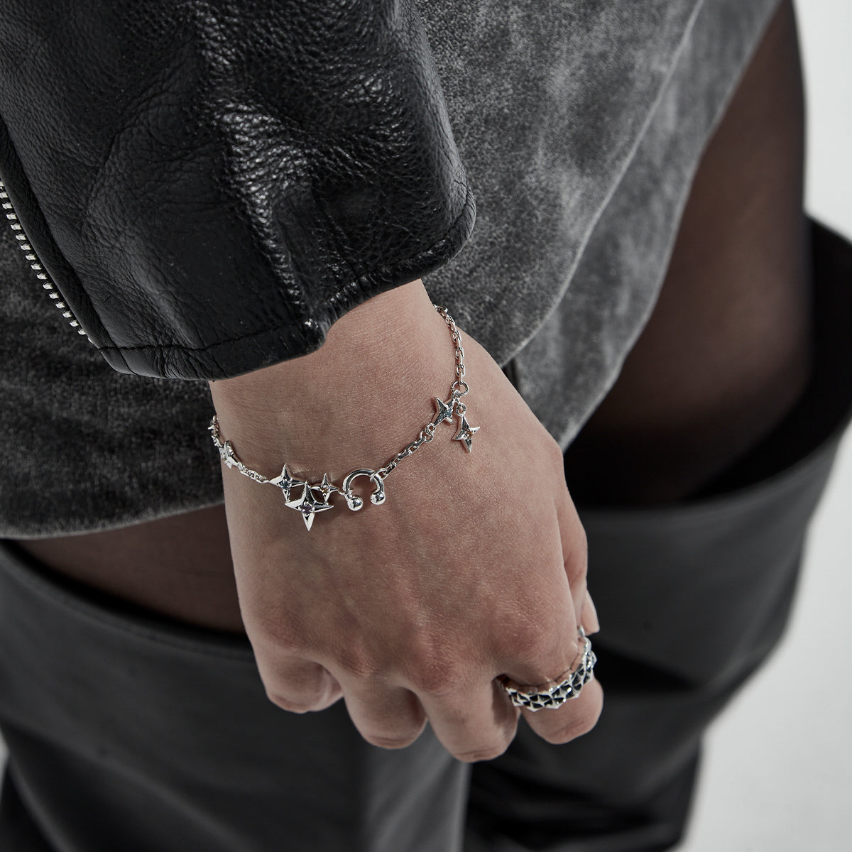 Stolen Girlfriends Club Cosmic Punk Multi Bracelet - Sterling