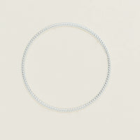 Sterling Silver Twine Bangle - Bracelet - Walker & Hall
