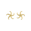 Zoe & Morgan Starfish Stud Earrings - Gold Vermeil - Earrings - Walker & Hall