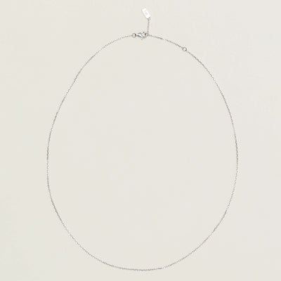 Sterling Silver Noted Chain (Chain Only) - Necklace - Walker & Hall