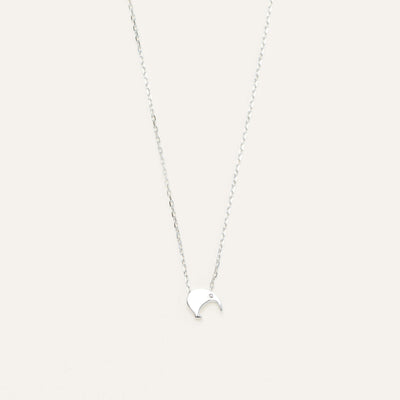 Sterling Silver Noted Kiwi Charm - Necklace - Walker & Hall