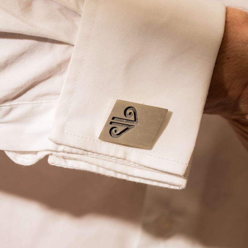 Vintage Sterling Silver Minturn Air New Zealand Cufflinks - Cufflinks - Walker & Hall