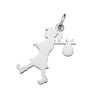 Karen Walker Large Runaway Girl - Sterling Silver - Necklace - Walker & Hall
