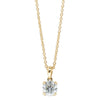 18ct Yellow Gold 1.00ct Diamond Blossom Pendant - Necklace - Walker & Hall