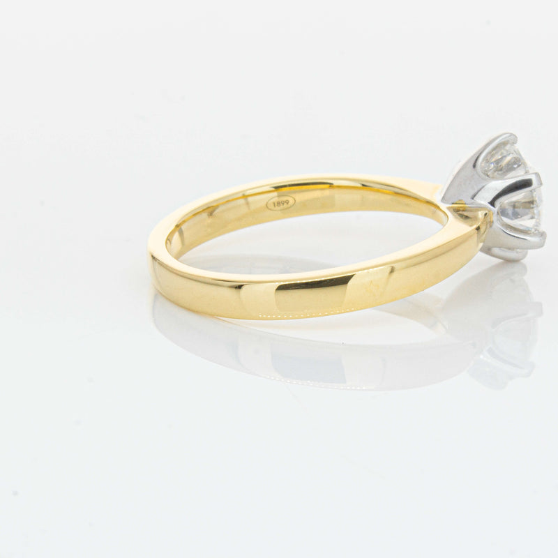 18ct Yellow Gold 1.51ct Diamond Nova Ring-Ring-Walker & Hall