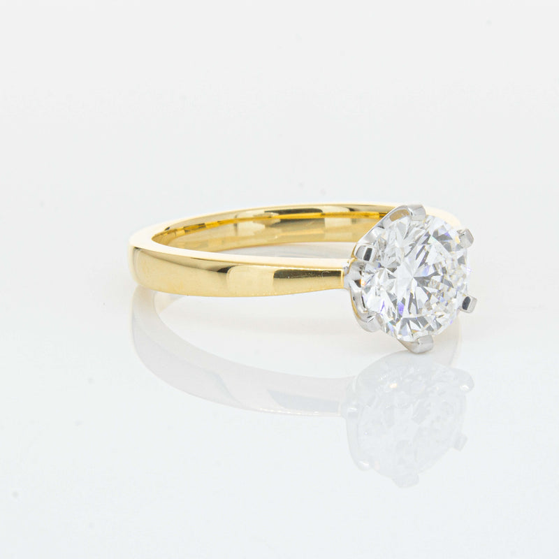 18ct Yellow Gold 1.51ct Diamond Nova Ring-Ring-Walker & Hall