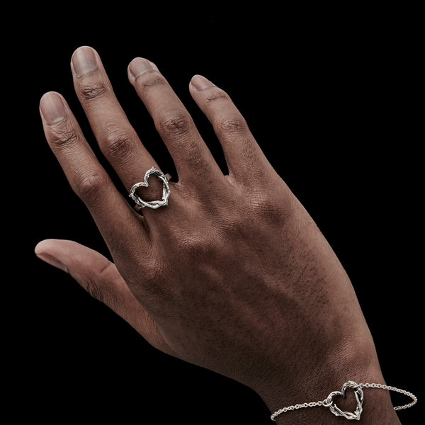 Stolen Girlfriends Club Entwined Ring - Sterling Silver - Ring - Walker & Hall