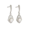 Zoe & Morgan Aquaria Earrings - Sterling Silver - Earrings - Walker & Hall